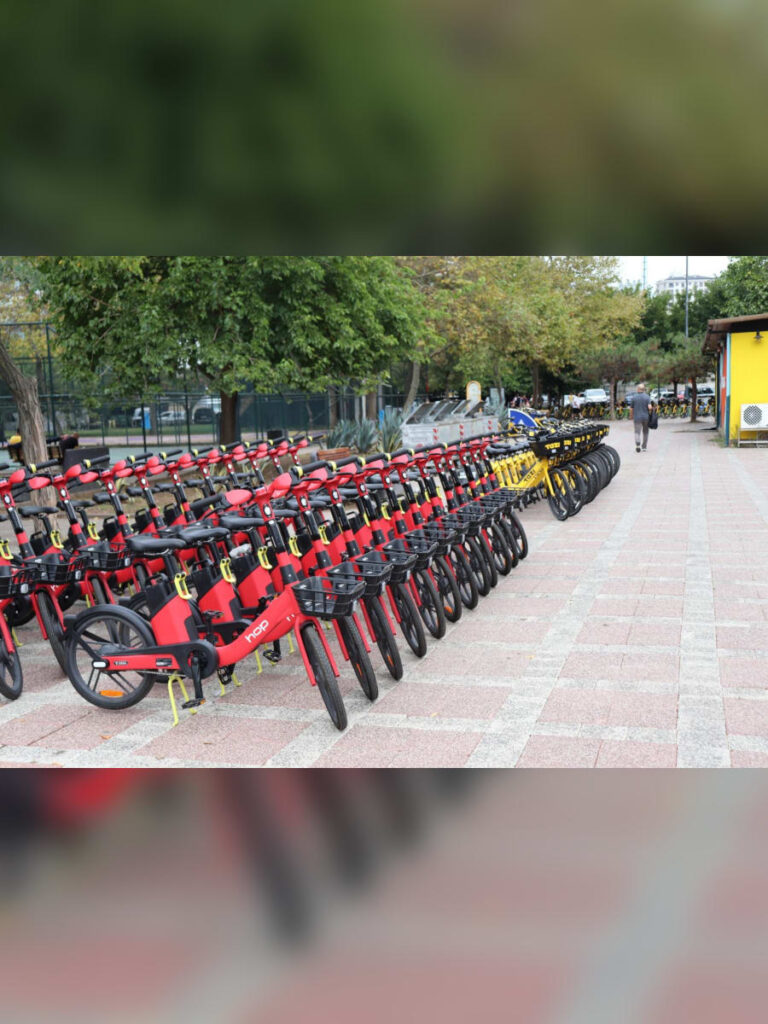 İBB’nin Paylaşımlı Bisiklet Modeli Tanıtıldı