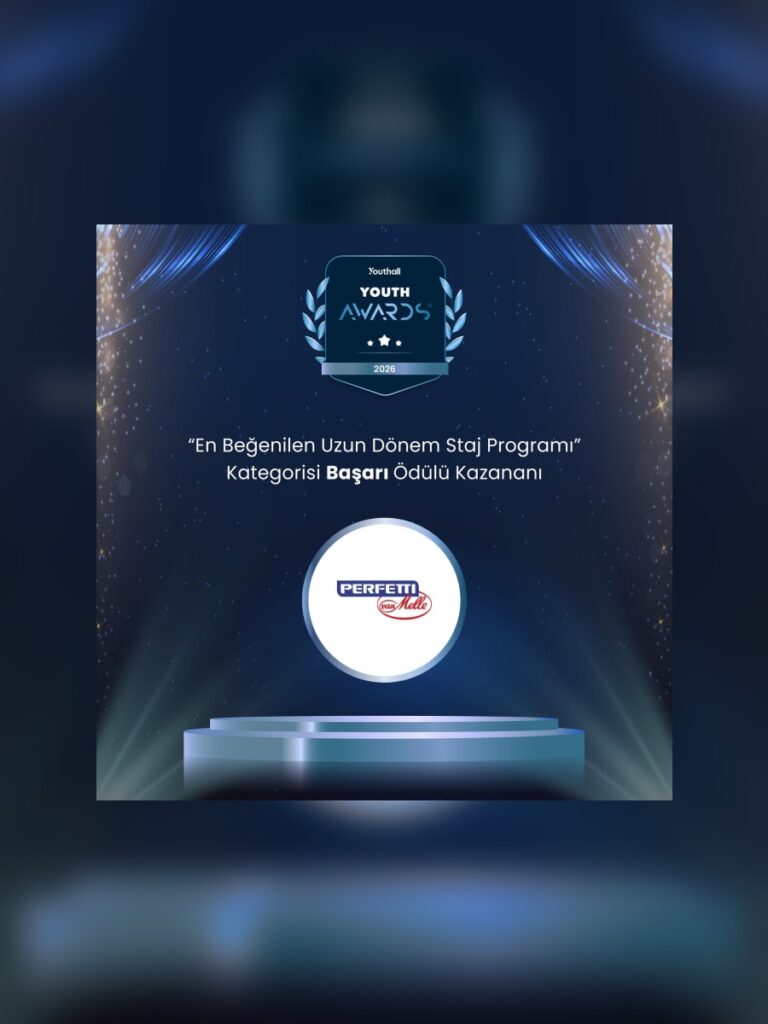 Perfetti Van Melle, Youth Awards 2026’da Başarı Ödülü