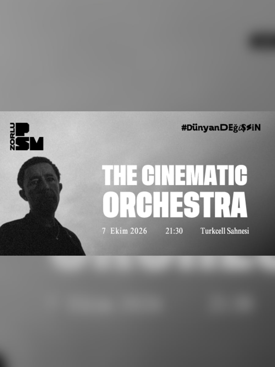 The Cinematic Orchestra Zorlu PSM konseri görseli 2