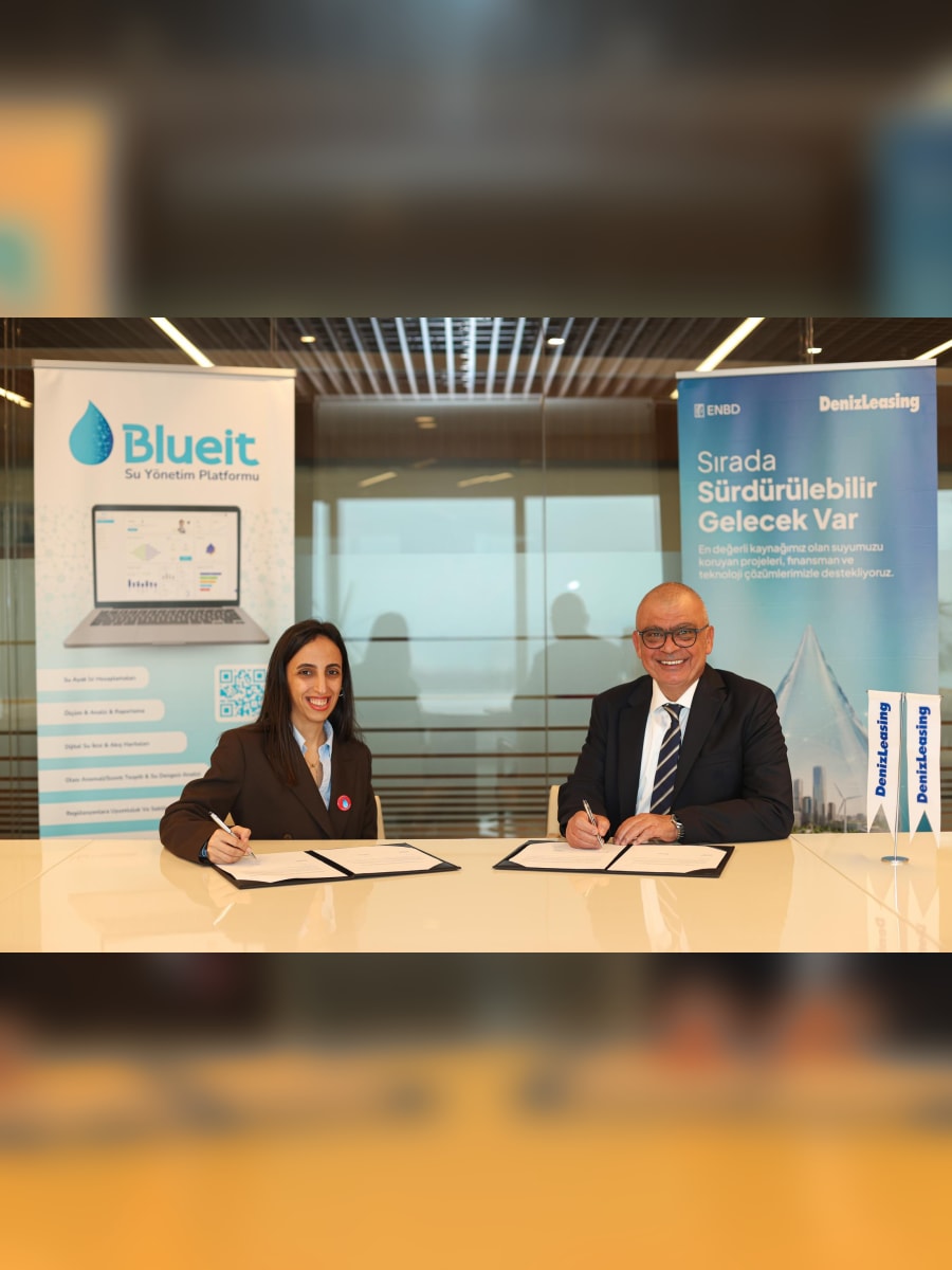 DenizLeasing ve Blueit su verimliliği iş birliği görseli 2