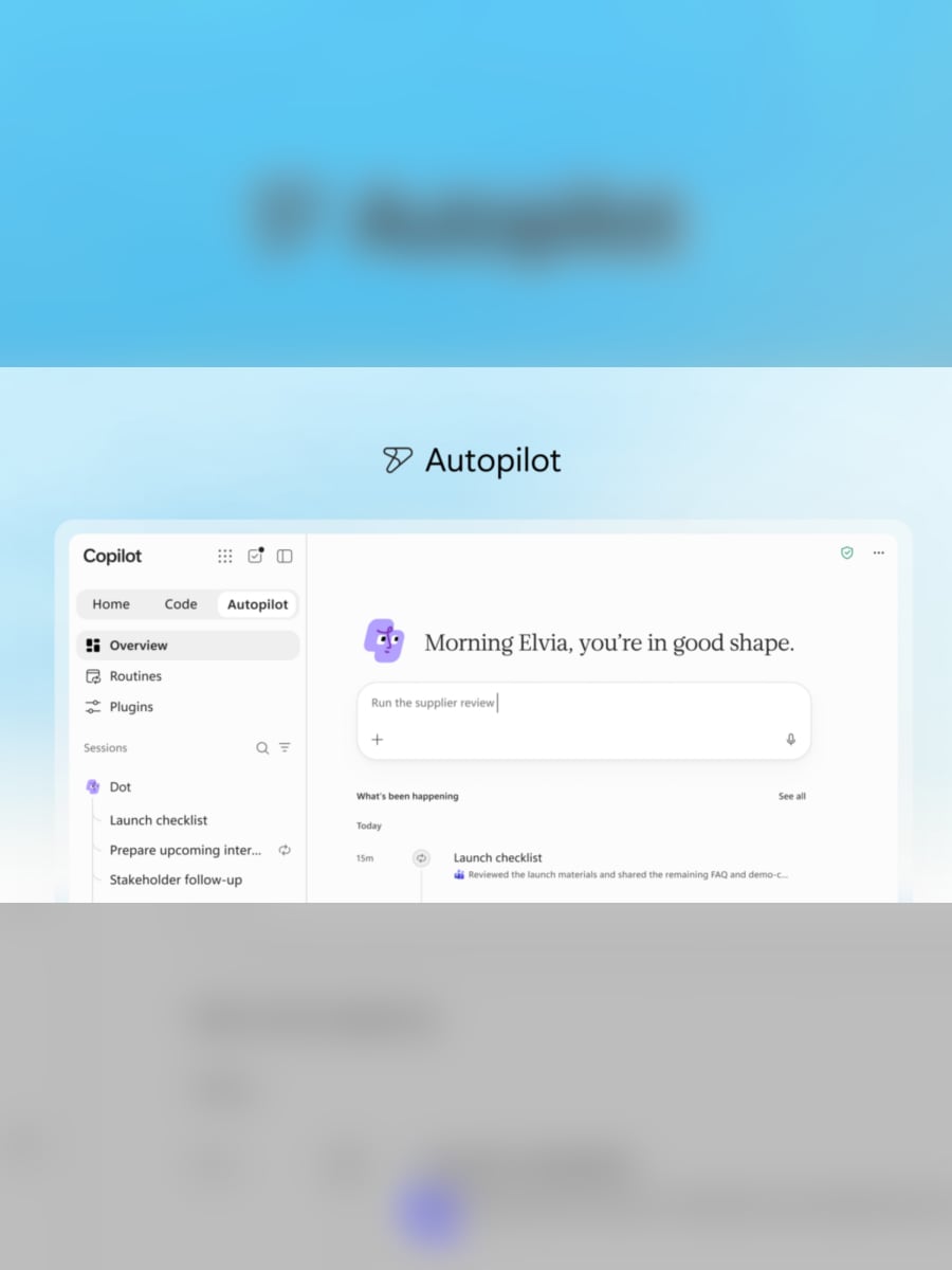 Microsoft Copilot özellikleri ve arayüzü