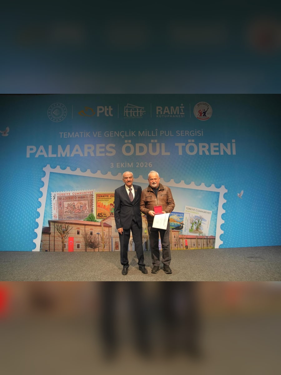 Tematik ve Gençlik Millî Pul Sergisi Palmares Ödül Töreni