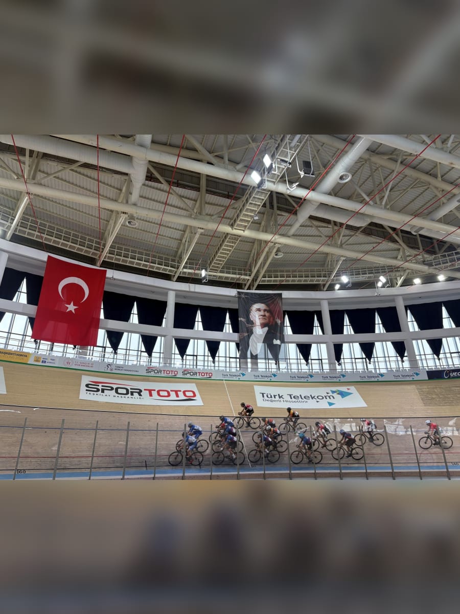 Konya Velodromu’nda U13, U15 ve U17 mücadeleleri