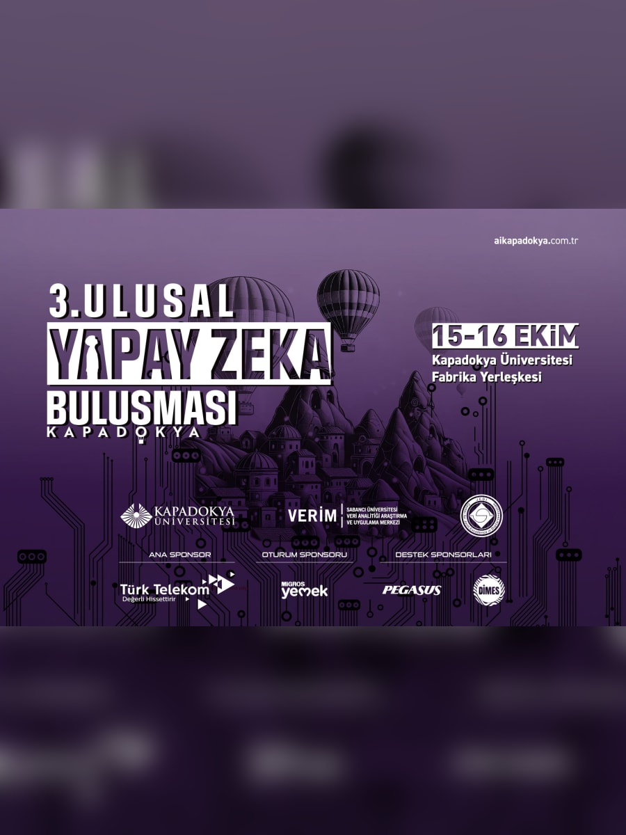 3. Ulusal Yapay Zekâ Buluşması duyuru görseli 2