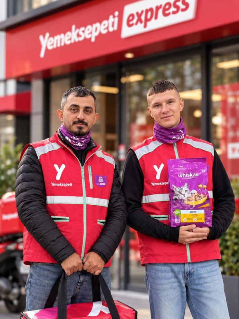 Yemeksepeti, Whiskas’ın Gör Beni Projesine Katıldı