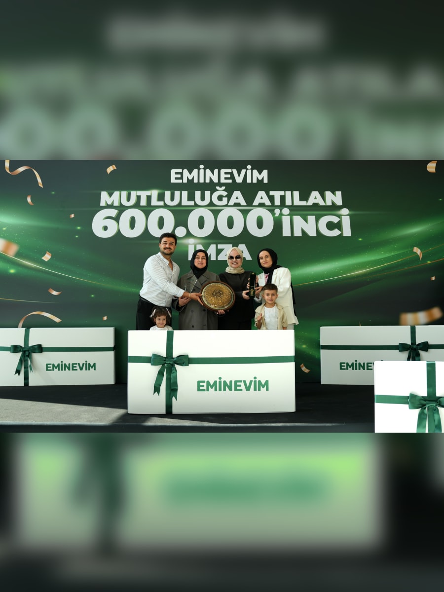 Eminevim’in 600 bininci teslimat rekoru etkinliği 2