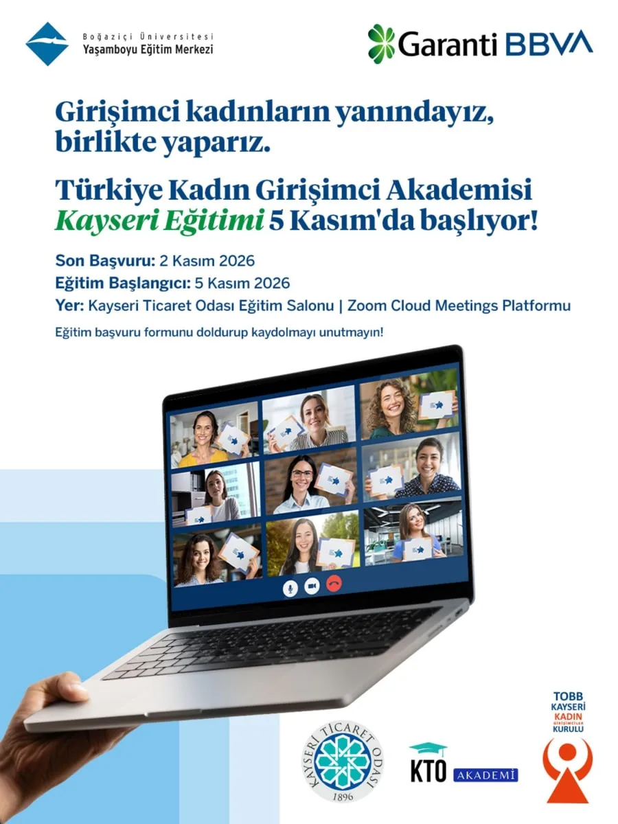 Garanti BBVA ve BÜYEM Kadın Girişimci Akademisi Kayseri görseli 2