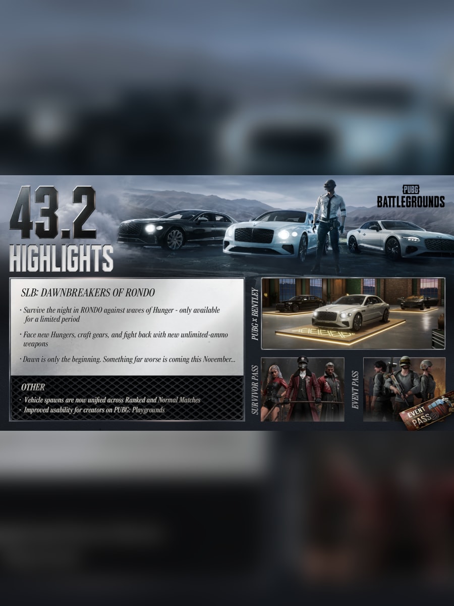 PUBG: BATTLEGROUNDS 43.2 güncellemesi – görsel 1