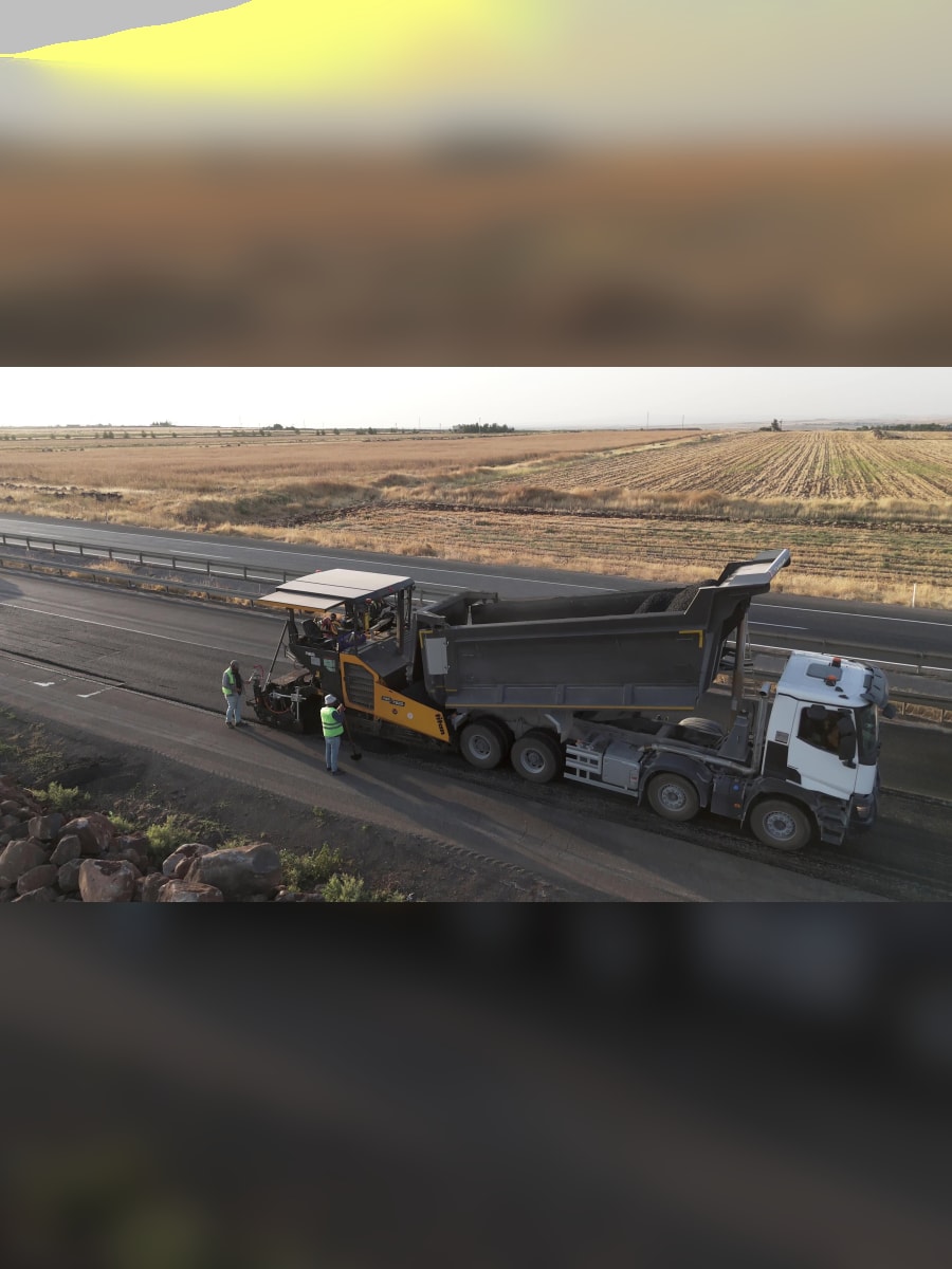 TSM Global ve Ammann yol ve asfalt makineleri Göbeklitepe projesi – 2