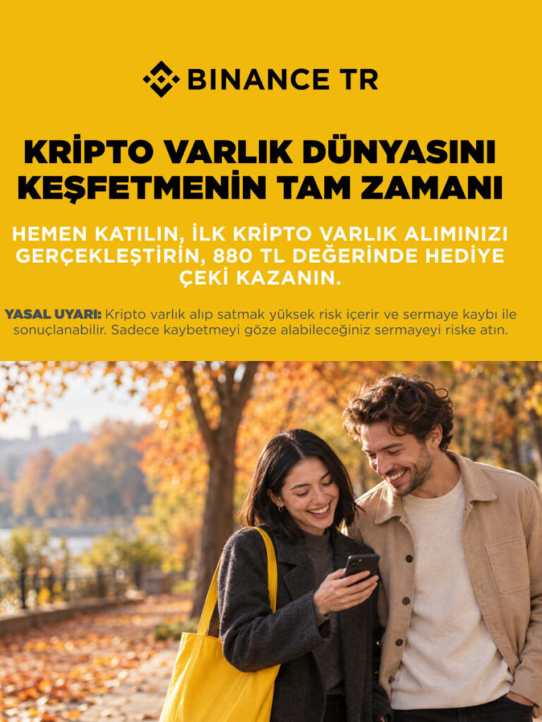 Binance TR’den ilk alıma 880 TL’lik hediye çeki