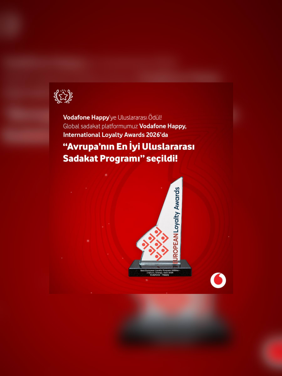 Vodafone Happy ödül görseli 2