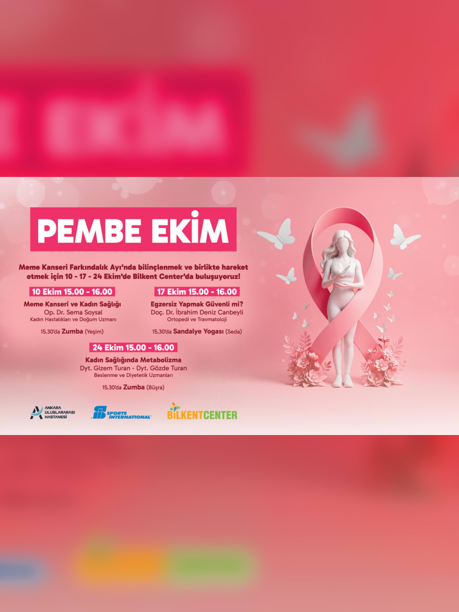 Bilkent Center’da Kadın Sağlığında Metabolizma söyleşisi - görsel 2
