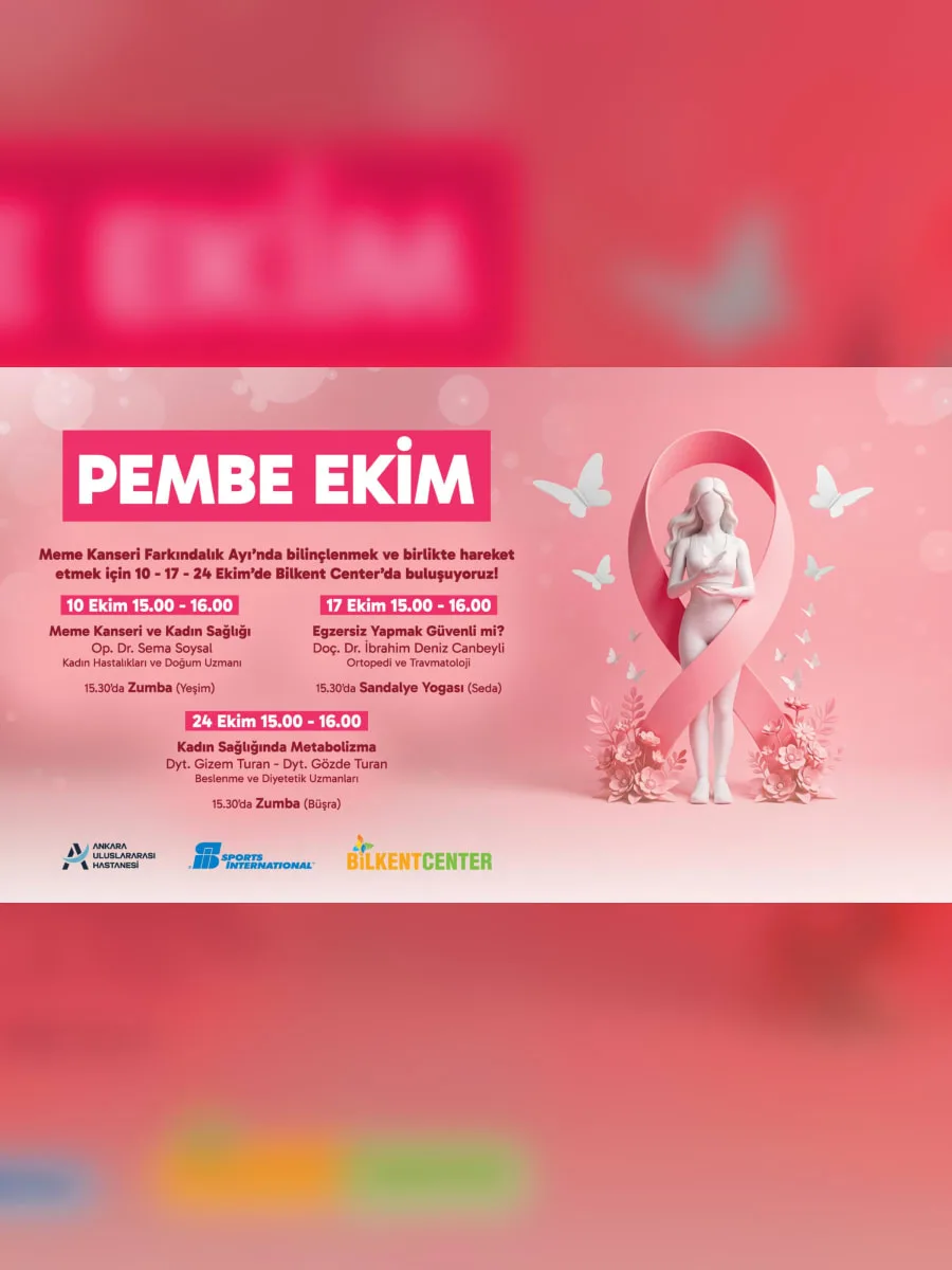 Bilkent Center’da Kadın Sağlığında Metabolizma söyleşisi - görsel 2