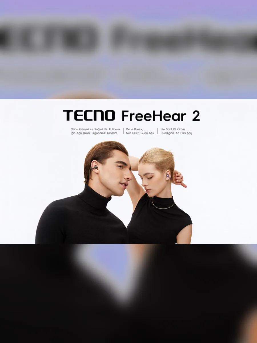 TECNO FreeHear 2 açık kulak kablosuz kulaklık