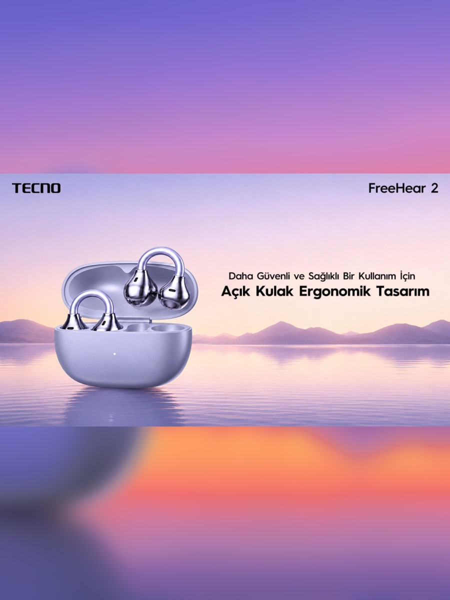 TECNO FreeHear 2 kablosuz kulaklık tasarımı