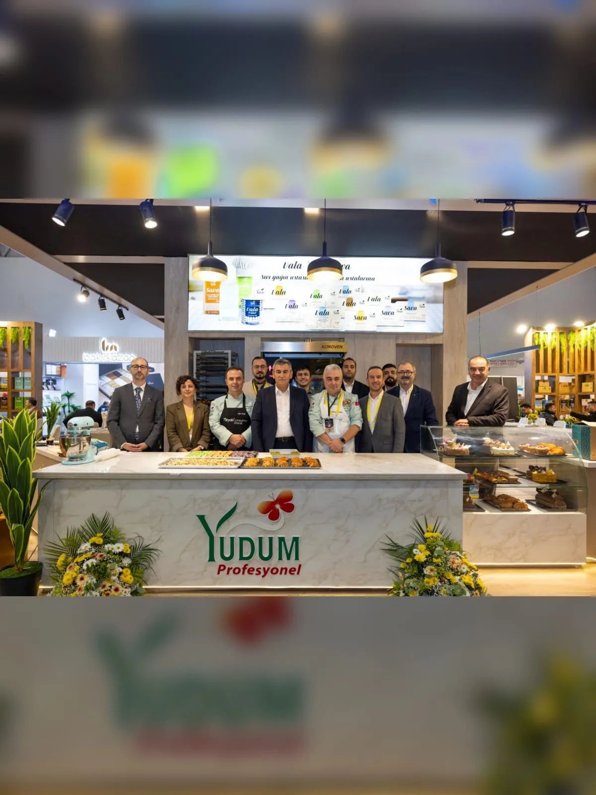 VALA, SAVA ve Yudum Profesyonel ürünlerinin tanıtımı