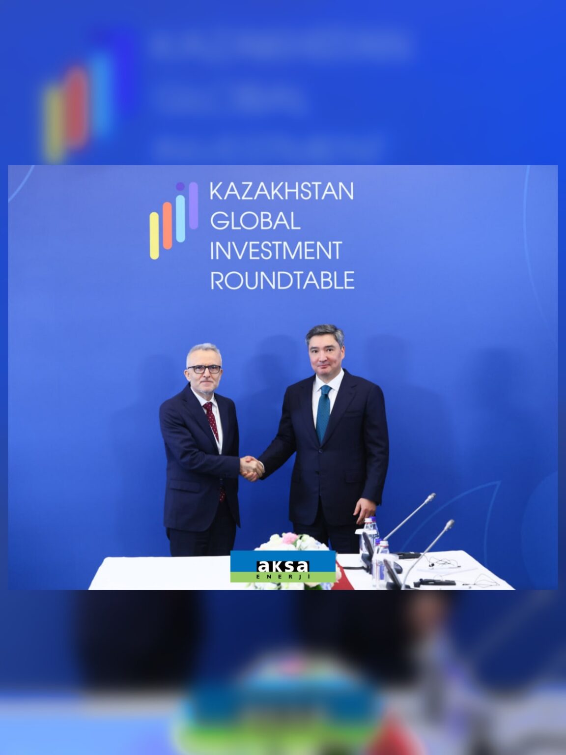 Aksa Enerji Kazakistan Küresel Yatırım Forumu’nda ödül aldı