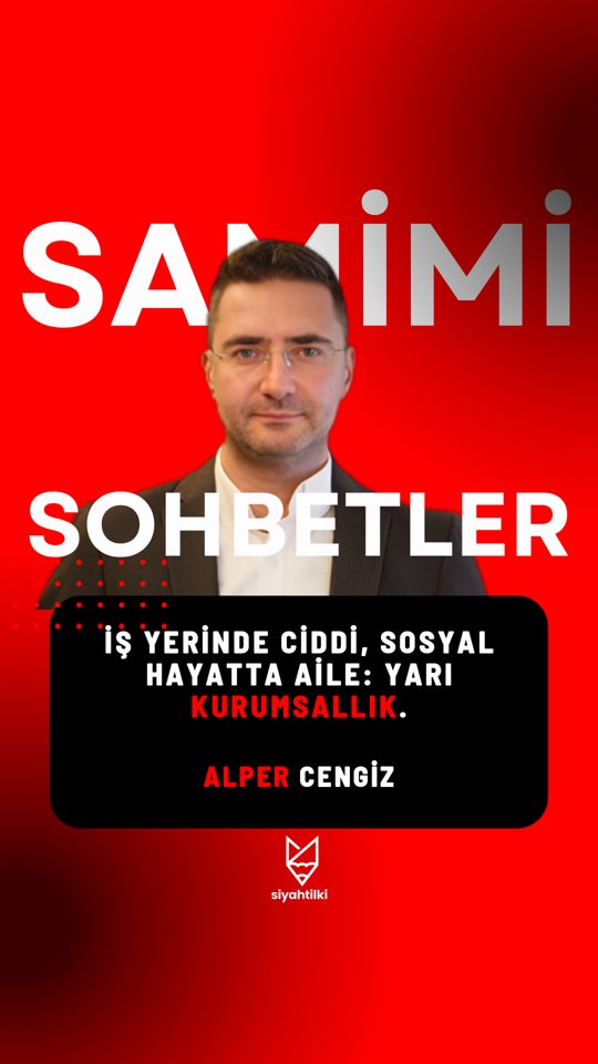 İş Yerinde Ciddi, Sosyal Hayatta Aile: Yarı Kurumsallık | Samimi Sohbetler | Alper Cengiz #shorts