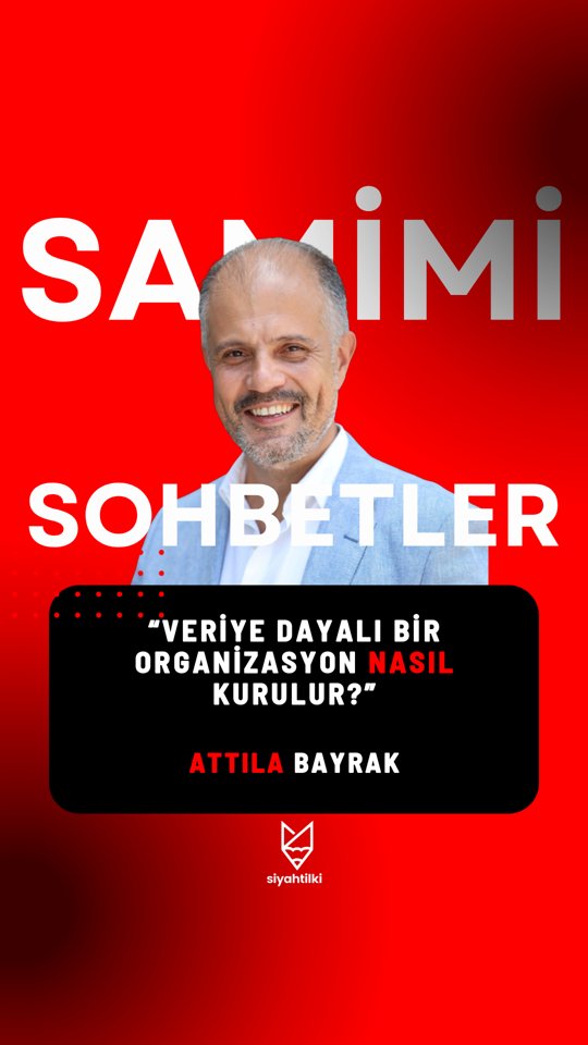 “Veriye Dayalı Bir Organizasyon Nasıl Kurulur?” | Samimi Sohbetler | Attila Bayrak #shorts