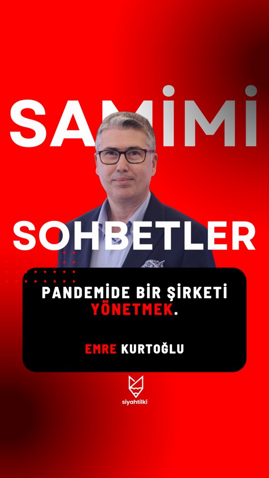 Pandemide Bir Şirketi Yönetmek | Samimi Sohbetler | Emre Kurtoğlu #shorts