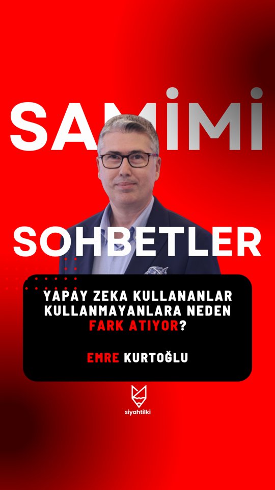 Yapay Zeka Kullananlar Kullanmayanlara Neden Fark Atıyor? | Samimi Sohbetler | Emre Kurtoğlu #shorts