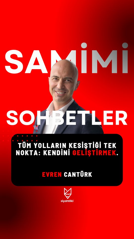 Tüm Yolların Kesiştiği Tek Nokta: Kendini Geliştirmek | Samimi Sohbetler | Evren Cantürk #shorts