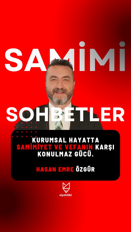 Kurumsal Hayatta Samimiyet ve Vefanın Karşı Konulmaz Gücü | Samimi Sohbetler | Hasan Emre Özgür