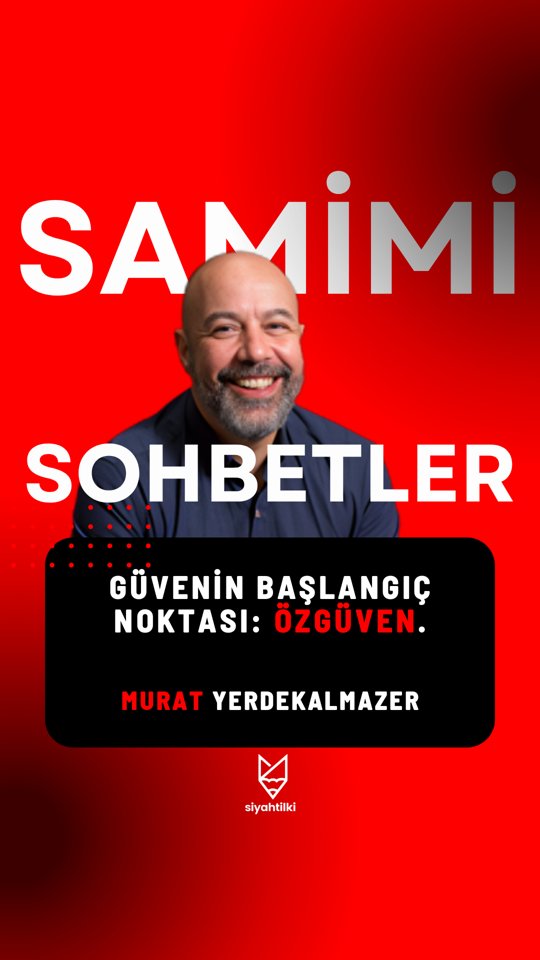 Güvenin Başlangıç Noktası: Özgüven | Samimi Sohbetler | Murat Yerdekalmazer #shorts