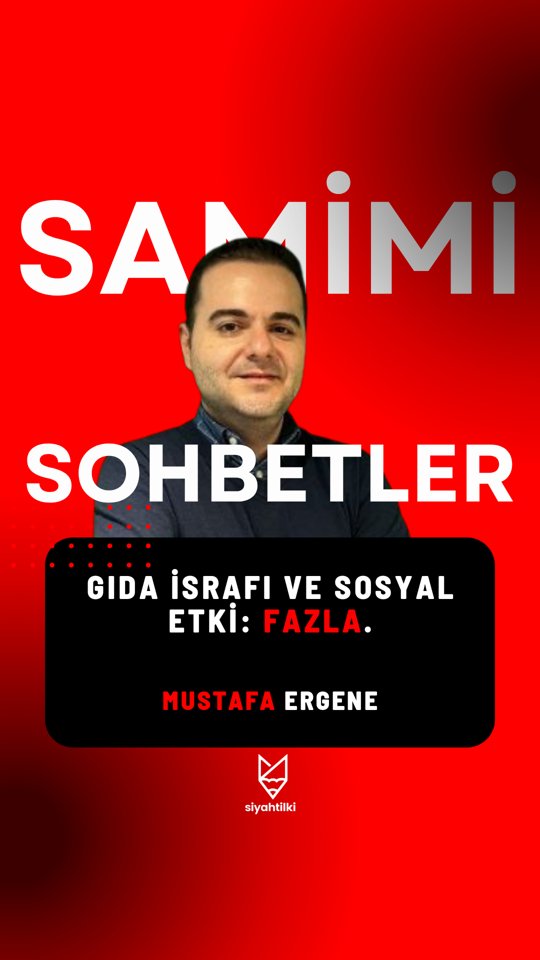 Gıda İsrafı ve Sosyal Etki: Fazla | Samimi Sohbetler | Mustafa Ergene #shorts