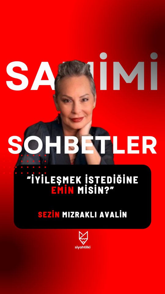 “İyileşmek İstediğine Emin misin?” | Samimi Sohbetler | Sezin Mızraklı Avalin