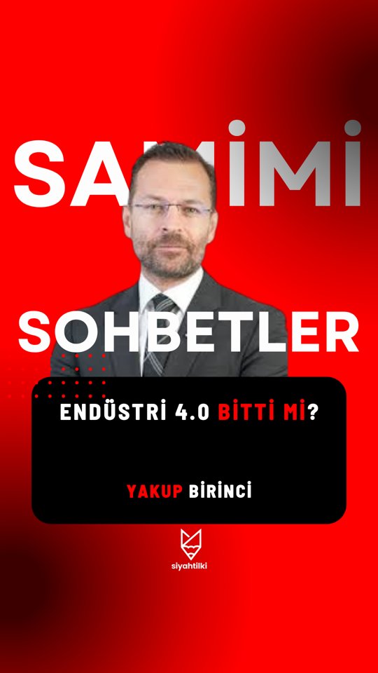 Endüstri 4.0 Bitti mi? Karanlık Fabrikaların Sonu mu? | Samimi Sohbetler | Yakup Birinci #shorts